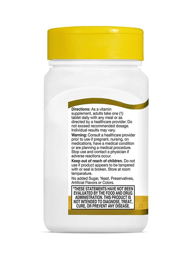 21st Century Biotin 10000 Mcg Hair Skin And Nail Support Vitamin 120 Tablets - Image 4